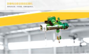 防爆電動單梁懸掛起重機